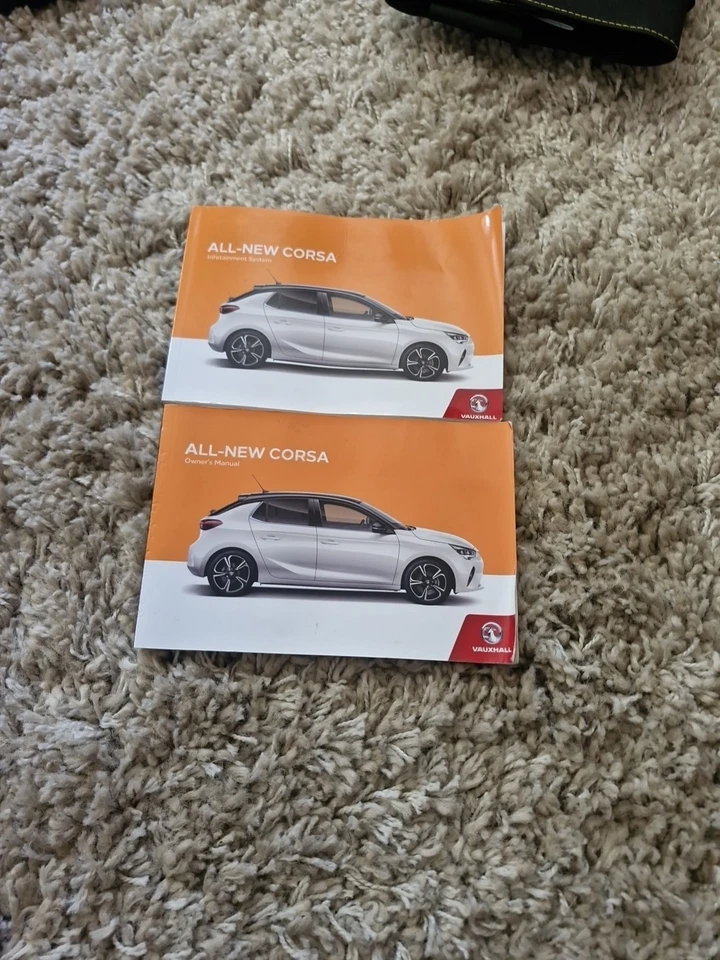 GENUINE VAUXHALL CORSA F 2019-2023 OWNERS MANUAL HANDBOOK INFOTAINMENT MANUAL - Image 1 of 1