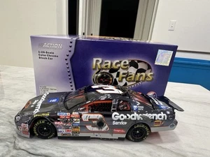 Dale Earnhardt Sr 1997 Crash Car Nascar 1/24 Diecast Color Chrome Goodwrench #3 - Picture 1 of 6