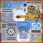 Kamberra, Königreich, 50 Numismen, China Mondjahr 2010, UNC Tiger