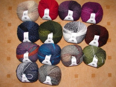 Rico design creative melange chunky oder dk 50g Winterwolle Wolle stricken