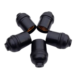 5/10Pcs E27 4A Light Bulb Lamp Holder Pendant Edison Screw Cap Socket Vintage G - Picture 1 of 17