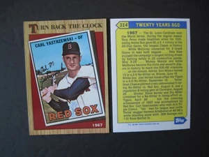 CARL YASTRZEMSKI CARDS Your Pick TOPPS Tiffany Fleer Donruss 1971-77 1980 - 2022 - Picture 1 of 31