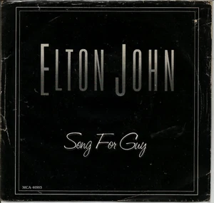ELTON JOHN - SONG FOR GUY - CANADA - 7"- 1979 - Picture 1 of 2