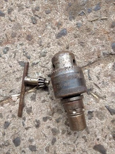 Germany made ROHM Drill Chuck 1.5mm-13mm, wt 25mm OD bearing slotted shank + key - Picture 1 of 1