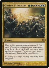 1X Clarion Ultimatum Shards of Alara NM/EX MTG CARD