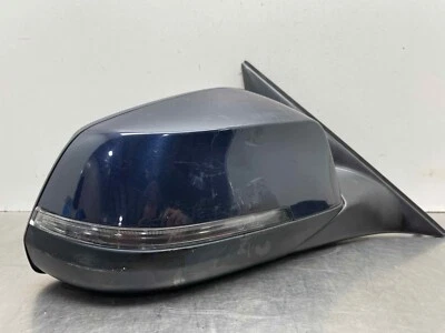 2015 宝马 740i 原始设备制造商右手乘客侧动力门镜蓝色 2013 2014 — 第 1/4 张图片