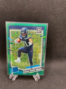 2023 Panini Optic Jaxon Smith-Njigba Green Velocity Rated Rookie Seahawks - Picture 1 of 1