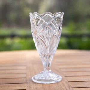 Bryce Higbee schöne Damen Blumenvase 6,5" antik EAPG 1905 - Bild 1 von 9