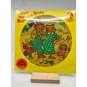 1982 Meet The Berenstain Bears Phono Picture Disc LP Children’s KPD 6014 Sealed - Picture 1 of 3