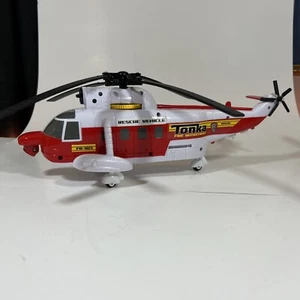 2010 Hasbro TONKA Fire Department Rescue Vehicle Helicopter #04955 WORKS - Picture 1 of 11