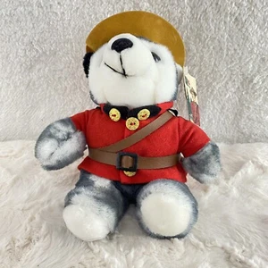 Wild Wonder RCMP Country 9" Plush Bear - Canada Hat - Picture 1 of 14