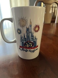 Starbucks Kaffee - Walt Disney World Magic Kingdom 45th Anniversary Becher 16 fl oz - Bild 1 von 3
