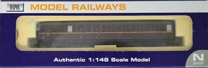 Dapol NC-032B Gresley Composite Coach E10080E in BR Maroon Livery - Bild 1 von 3