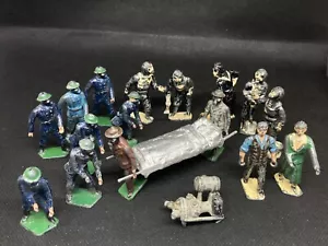 ARP Figuren von Taylor und Barrett (blau 80) Kopie Keilrahmen, einige Beschädigungen - Bild 1 von 24