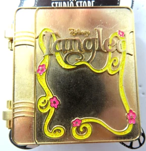 Disney Pin DSF Tangled Gold Storybook LE 400 Rapunzel Maximus - Picture 1 of 5