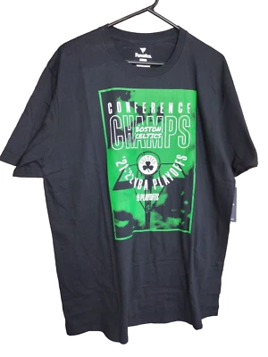NWT Boston Celtics T-Shirt NBA Basketball Team Champs 21-22 NBA Playoff X-Large - Image 1 of 4
