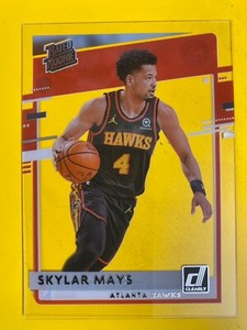 17026  2020-21 Clearly Donruss #53 Skylar Mays HAWKS RATED ROOKIE 