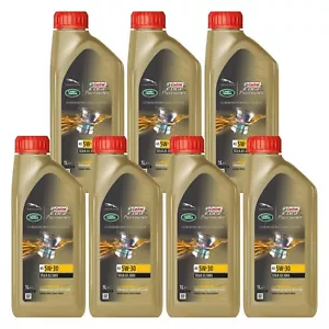 Olio motore Castrol Edge Professional A5 5w30 jaguar land rover STJLR03.5003 7LT - Foto 1 di 6