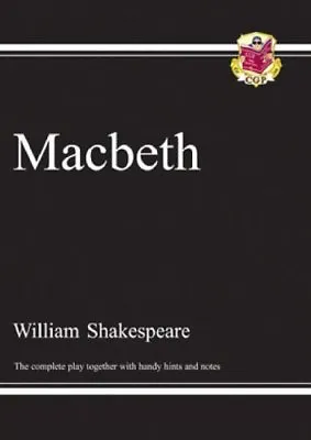 GCSE Shakespeare Macbeth Complete Play (with Notes):  Macbeth  - The Complete P • 3.67£