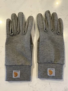 Carhartt Heavyweight Force Liner Gloves Shadow Heather Mens Small A749 - Picture 1 of 3
