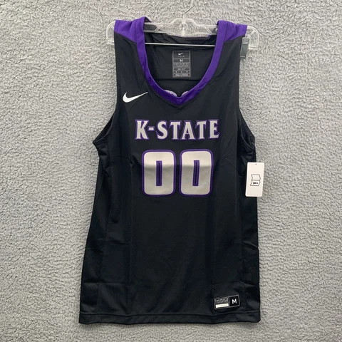 Kansas State Wildcats Shirt Mens Medium Nike Elite Enforcer Basketball Jersey Cover