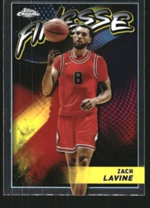 2023-24 Topps Chrome Finesse #F4 Zach Lavine - Picture 1 of 2