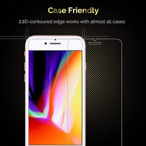 Protector de pantalla 2.5D de vidrio templado (paquete de 3) para Apple iPhone XS Max - Imagen 1 de 6