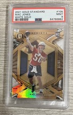 2021 PANINI White GOLD STANDARD /49 MAC JONES #105 ROOKIE PSA 9 Mint RC G15