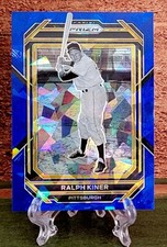 2023 Panini Prizm Baseball Ralph Kiner Blue Cracked Ice Pittsburgh Pirates