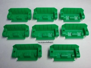KNEX Lot: 8 FERRIS WHEEL SEATS * Set of 8 Green Chairs Replacement Parts/Pieces - Picture 1 of 1