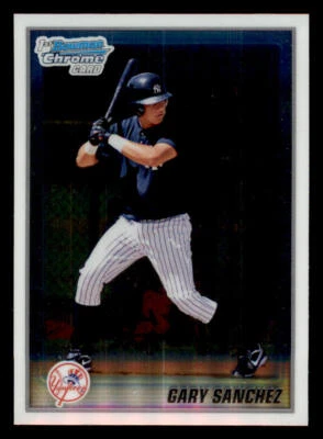 2010 Bowman Chrome Prospects #BCP207A Gary Sanchez - Image 1 of 2