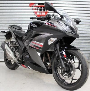 2013 13 KAWASAKI EX 300 ADF NINJA BLACK TRADE SALE NEW MOT 22K CUSTOM PAINT CATN - Picture 1 of 18