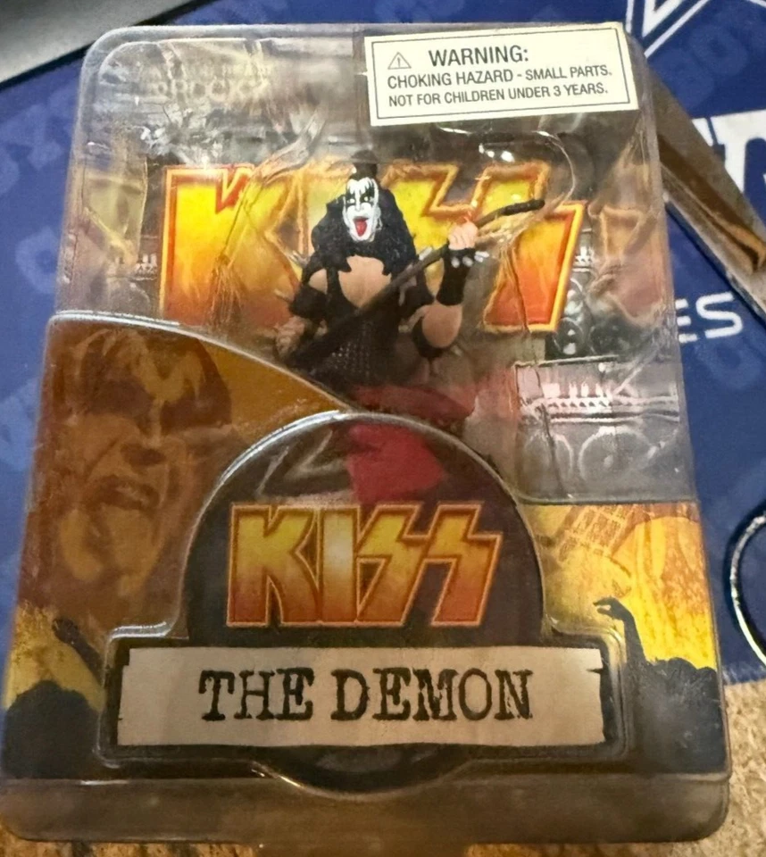 Kiss Gene Simmons The Demon 4 Super Stars Miniature Figurine