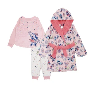 Centric Brands Kids Fleece Hooded Robe with Coordinating 2-Piece Character Pa... - Picture 1 of 17