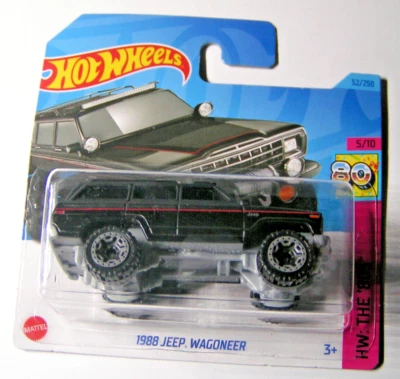 Hot Wheels - Jeep Wagoneer Del 1988 - Nero - HW: Gli Anni '80 2023 - HKJ63 - Immagine 1 di 2