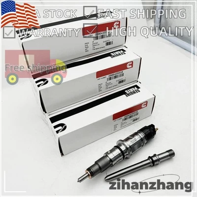 6x Inyectores de combustible diésel OEM con tubo para Ram 2500 3500 Cummins 6,7 L 2011 2012 Foto 1 de 4