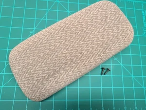 1996-2000 HONDA CIVIC OEM CENTER CONSOLE LID W/HINGE/Screws Tan - Picture 1 of 4