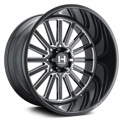 Hostile H127 TITAN Wheel 22x10 (-25, 8x180, 125.2) Black Single Rim Foto 1 de 2
