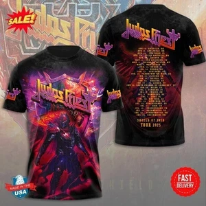 Camisa Trend Judas Priest Tour 2025 3D S-5XL - Imagen 1 de 4