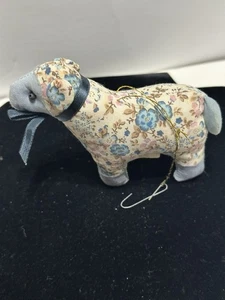 Vintage 1984 Handarbeit primitive Volkskunst stehendes Schaf Weihnachtsschmuck - Bild 1 von 8