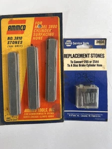 Ammco 3810 280 Grit Stones 3800 Hone + NAPA 2004 Disc Brake Replacement Stones - Picture 1 of 6