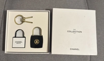 Chanel Padlock Lock&key Set Vip Gift Charm Keychain  - Image 1 of 4