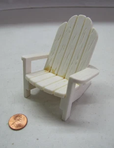 Fisher Price Liebevolle Familie Puppenhaus ADIRONDACK STUHL Veranda für 4-6 Zoll Puppe #4 - Bild 1 von 3
