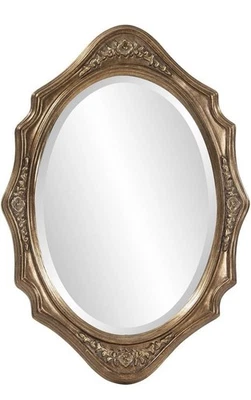 Трафальгарские овальные зеркальные золотые цветы и листья Howard Elliott Collection 4053 - Изображение 1 из 4