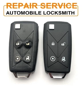 Repair Service for Renault lorry truck 4 button remote flip key fob case refurb - Picture 1 of 1