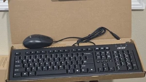 Acer DKUSB1P0CA keyboard and Mouse wired combo - Photo 1/4