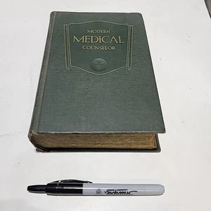 Vintage Book Modern Medical Counselor by Swartout MD Dr. PH c1943 HC 926 Pages - Picture 1 of 13