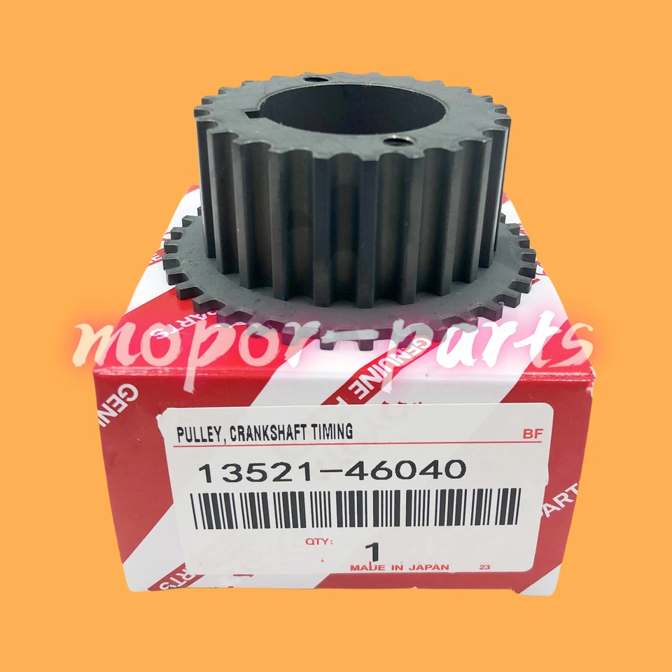 OEM Crankshaft Timing Pulley Gear For Toyota Lexus Supra GS300 IS300 13521-46040 Foto 1 de 4