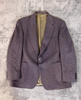 Blazer de lana para hombre Strathmore by Anderson-Little Richman Brothers 48R hecho en EE. UU. Foto 1 de 4