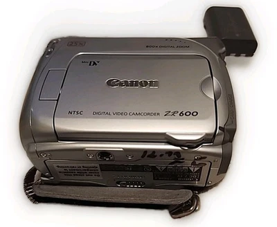 Canon ZR300 ZR300A MiniDv Mini Dv Stereo Camcorder Videorecorder Player. Nicht getestet. - Bild 1 von 4